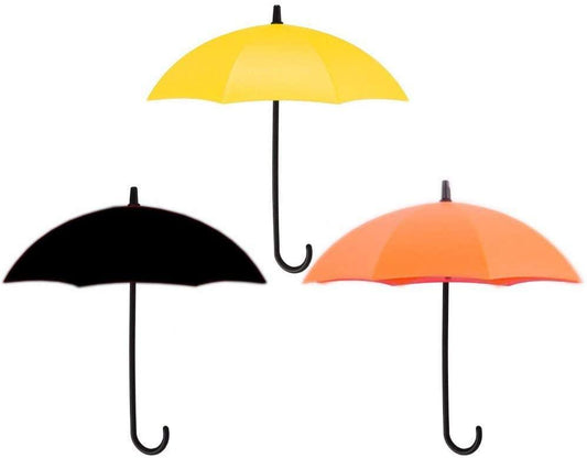 Plastic Umbrella Key Holder Hanger Hooks